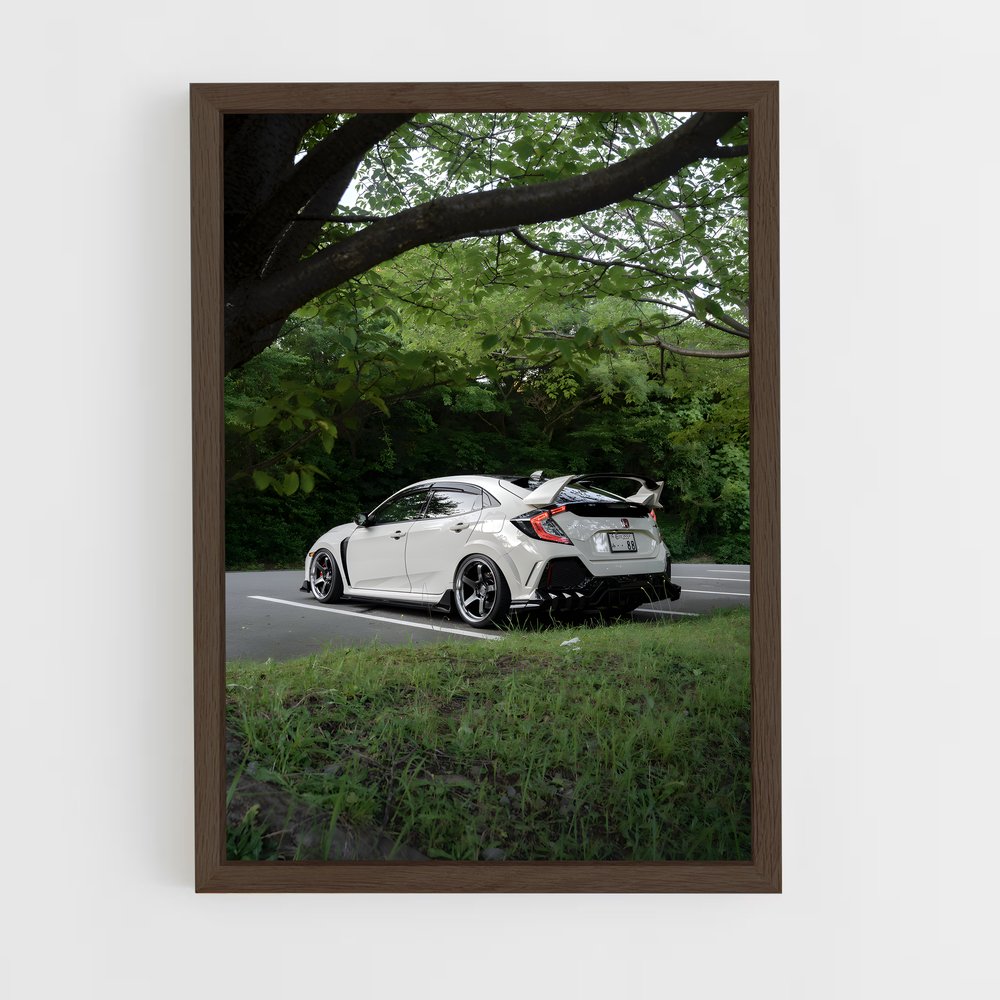 Poster La Bête Blanche – affiche Honda (vue 5)